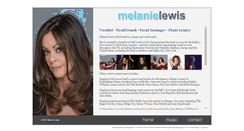Desktop Screenshot of melanielewis.com